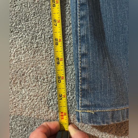 Vintage Daisy Fuentes Women's Blue Straight Leg Jeans Size 8 - Picture 5 of 7